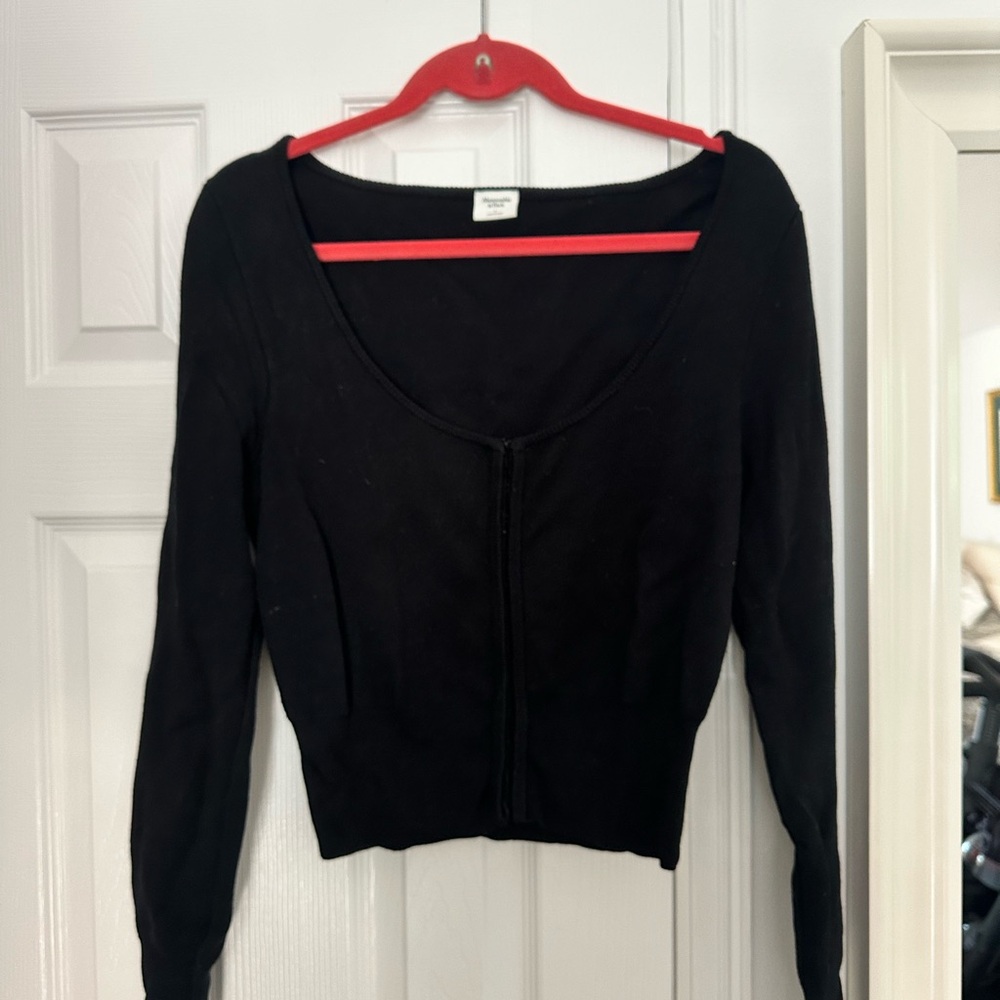Abercrombie & Fitch black sweater